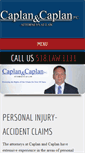 Mobile Screenshot of caplanlawfirm.com